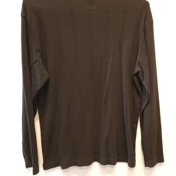 Alfani Black Cotton Crewneck Sweater Size M - Picture 8 of 10